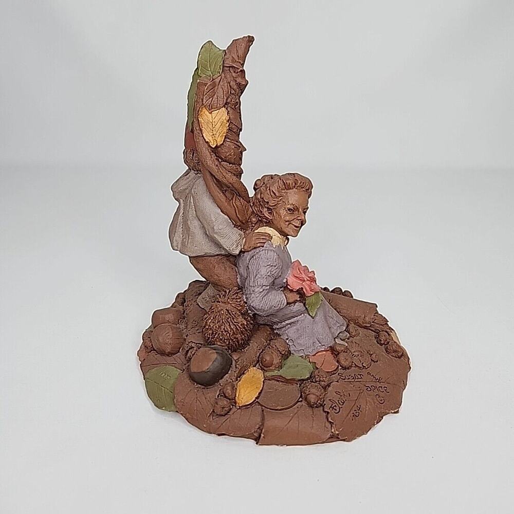 Tom Clark Gnome Sugar and Spice 1984 Sculpture Lovers Courting Rose with COA - Picture 4 of 9